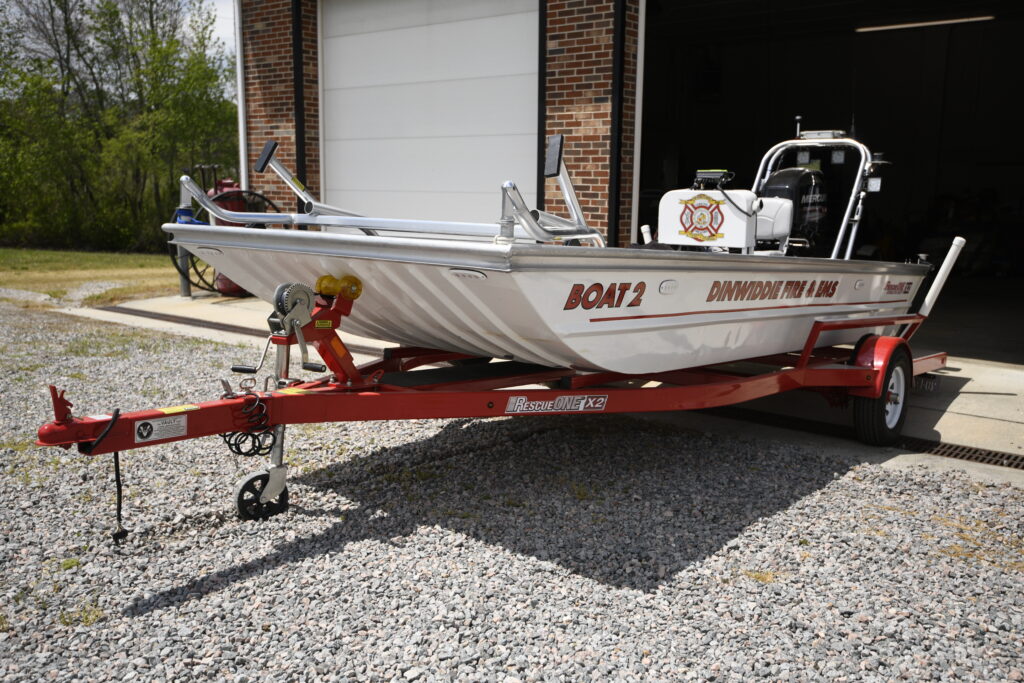 Boat 2 on land